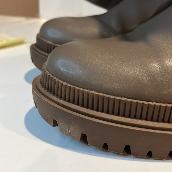 Knew High Boots in Taupe - Picture 13 of 16